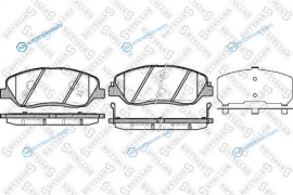 001 092B-SX_=1226 02 [581014DU00] !колодки дисковые п.| Hyundai Santa Fe 2.2CRDi|2.7