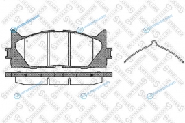002 007-SX_=D2270-01 [0446533450] !колодки дисковые п.| Toyota Camry ACV 40|45 06>