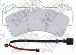 PN0346W-NIBK_колодки дисковые передние!| VW Touareg 4.2|2.5TDi|5.0TDi 02>