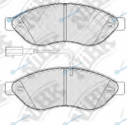 PN0474W-NIBK_колодки дисковые передние!| Citroen Jumper|Fiat Ducato|Peugeot Boxer 2.2HDi 06>