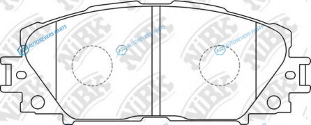 PN1508-NIBK_колодки дисковые ! передние| Toyota Yaris 1.3VVTi|1.4D-4D 06>