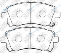 PN7390-NIBK_!колодки дисковые п.| Subaru Forester 2.0 02> |Legacy 2.5i 4WD 96-99