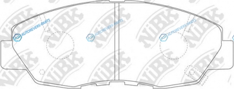 PN8484-NIBK_!колодки дисковые п.| Honda Accord all 90-93|CR-V 2.0i 02>