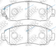 PN8802-NIBK_!колодки дисковые п.| Honda CR-V 2.0|2.2 07>