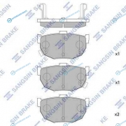 SP1062SNS_=294 32 !колодки дисковые з.| Kia Cerato 1.6|2.0CRDi 04>