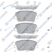SP1545SNS_колодки дисковые! передние| Kia Quoris 3.8 12>