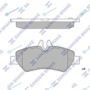 SP1562_колодки дисковые зад.!| MB Sprinter 209CDi-324CDi| VW Crafter 2.5TDi 06>