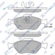 SP1565SNS_колодки дисковые! передние 150|4x18|6x61|3| Ford Fiesta| Mazda 2 1.3-1.6|1.4TDCi|1.8Di 00>