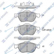 SP1574_колодки дисковые передние!|Toyota Avensis 1.8VVTi 00-03