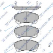 SP1576_колодки дисковые передние!| Toyota Avensis 1.6i-2.4D4-D 03>