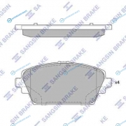 SP1582_колодки дисковые передние!| Honda Accord 1.8|2.0|2.0TDi| Nissan Primera 98>
