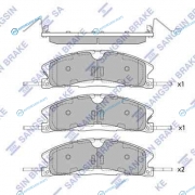 SP1620_колодки дисковые передние!| Ford Explorer USA 11>