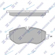 SP1622_колодки дисковые передние !| MB Sprinter 209CDi-324CDi| VW Crafter 30|35 2.5TDi 06>