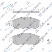 SP1713_колодки дисковые передние!| Nissan Murano|Pathfinder 12>