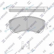 SP1715_колодки дисковые передние!| Nissan Qashqai 1.6|2.0|1.5dCi|1.6dCi 13>