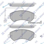 SP1716_колодки дисковые передние!| Citroen Jumper 2.2HDi|3.0HDi| Fiat Ducato 2.3D|3.0D 06>