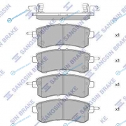 SP1801_колодки дисковые задние!| Nissan Patrol| Infiniti QX56 5.6 10>