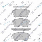 SP1905_колодки дисковые п.!| Hyundai Elantra AD|Avante AD 1.6|2.0|1.6D 15>