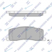 SP2036_колодки дисковые задние!| Toyota Previa 2.4i & 4WD 90-00