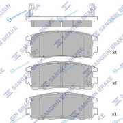 SP2089SNS_колодки дисковые задние!| Opel Monterey|Frontera| Great Wall Hover all 91>