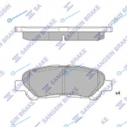 SP2136SNS_колодки дисковые! задние| Toyota Highlander 2.7|3.5 09>