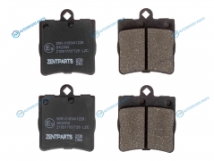 Z07330_колодки дисковые задние!|MB W202 1.8-2.5TD 93-01|W210 2.0-3.0TD 96-02