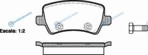 1236 00_[1439866] !колодки дисковые з.| Ford Galaxy|Mondeo|S-max| Volvo S80 1.6-4.4|D|TDCi 06>