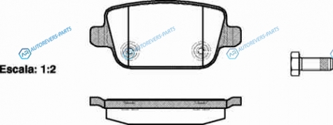 1256 00_[1459408] !колодки дисковые з.| Landrover Freelander 2 2.2TD4|3.2 06>