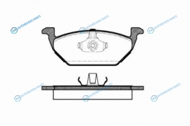 633 00_=571929B=FDB1094 !колодки дисковые п.| Audi A3 1.6-1.9TD 96-03| Skoda Octavia 1.4|1.6 96-00