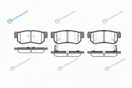 746 02_=757 002B-SX=223411 !колодки дисковые з.| Kia Magentis 01>|Hyundai Sonata 2.0i-2.7i 98-01