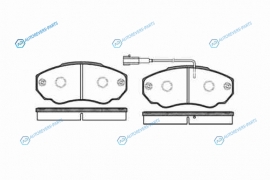 960 01_=221947 !колодки дисковые п.| Peugeot Boxer 290|330 Models| Fiat Ducato 11|15 Models 02>