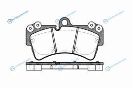 995 00_!колодки дисковые п.| VW Touareg 3.2i|4.2i|2.5TDi|5.0TDi диск 18 02>