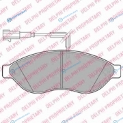 LP1992_!колодки дисковые п.| Citroen Jumper| FiatDucato| Peugeot Boxer 2.2HDi 06>