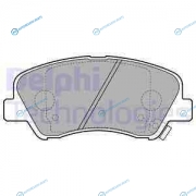 LP2497_колодки дисковые передние! с антискрип.пластинами| Hyundai Solaris|Accent|Kia Rio all 11>