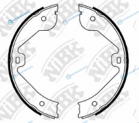 FN0638 Колодки тормозные барабанные | зад