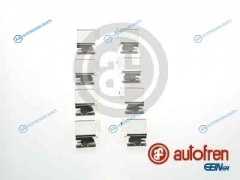 D42343A Ремкомплект дисковых тормозных колодок