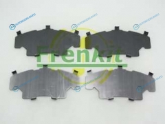 940102 Пластины противоскрипные тормозных колодок (4шт.)