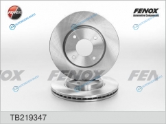 TB219347 Диск тормозной | перед правлев