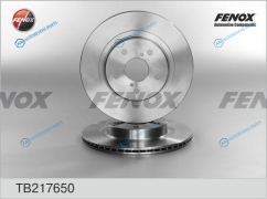 TB217650 Диск тормозной | перед правлев