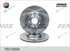 TB219069 Диск тормозной | перед правлев