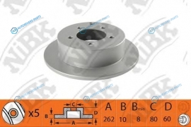 RN1367 Диск тормозной | зад