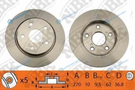 RN1352 Диск тормозной | зад