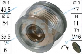ZN5514 Механизм свободного хода генератора
